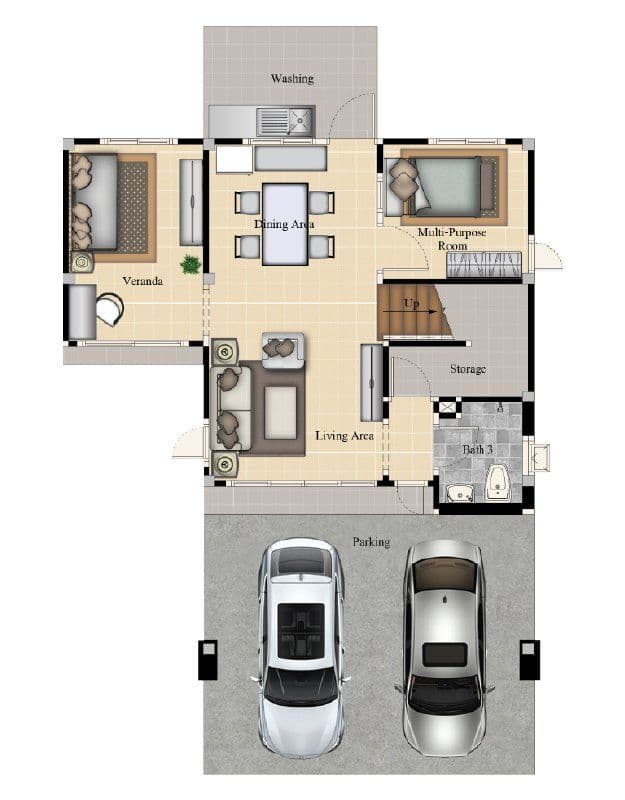 Bari C floor plan