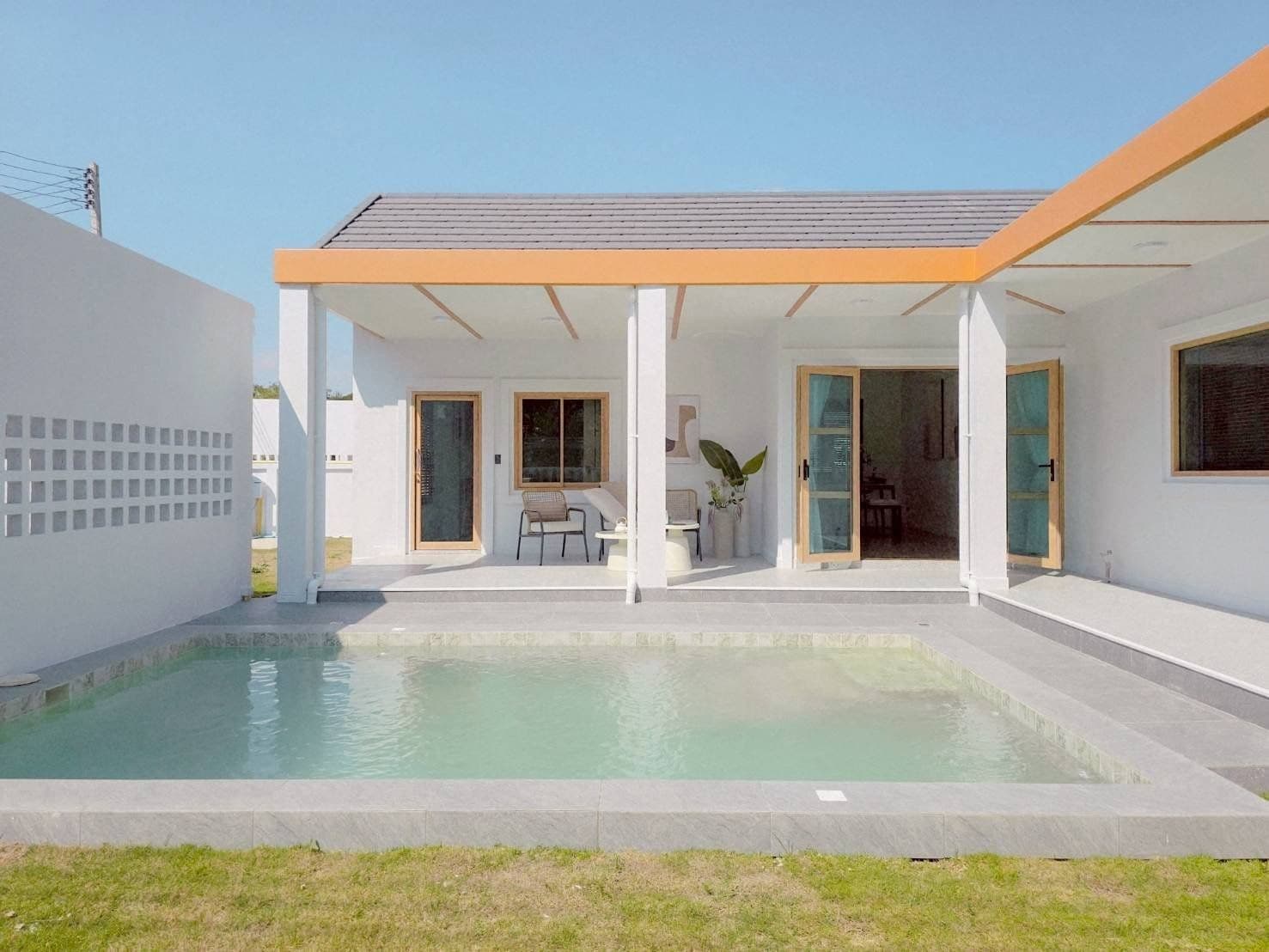 Pool Villa model unit