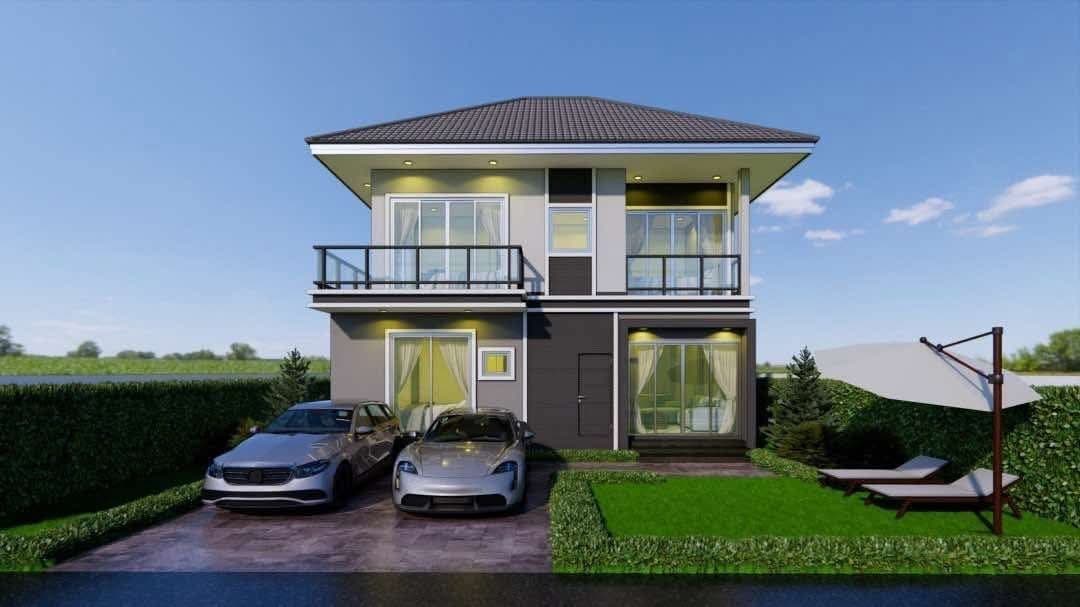 2 Storey model unit