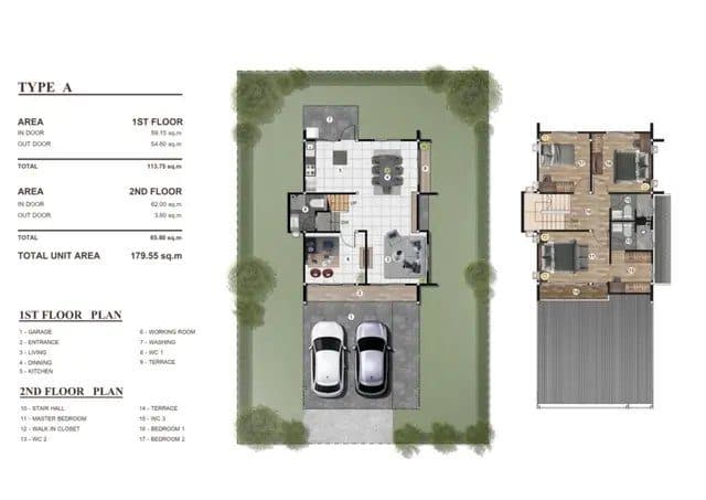 Twinhouse floor plan