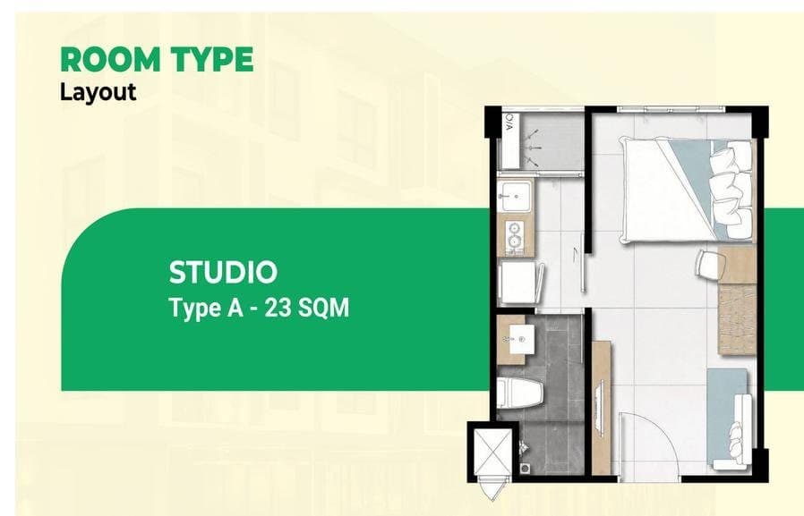 Studio floor plan