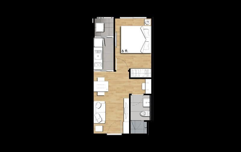 A1 floor plan