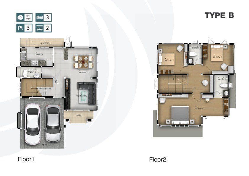 B floor plan